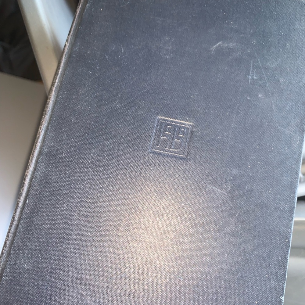 Black Hardcover Queen Victoria Book copyright 1920
